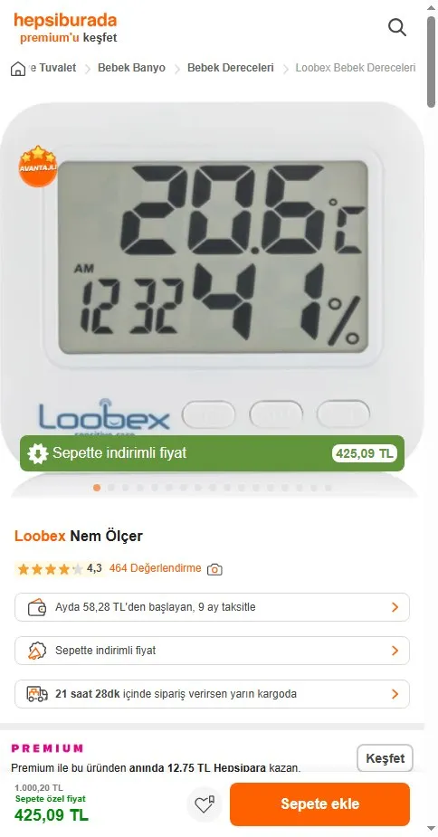 Loobex Nem Ölçer