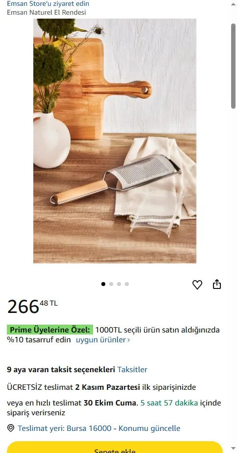 Emsan Naturel El Rendesi
