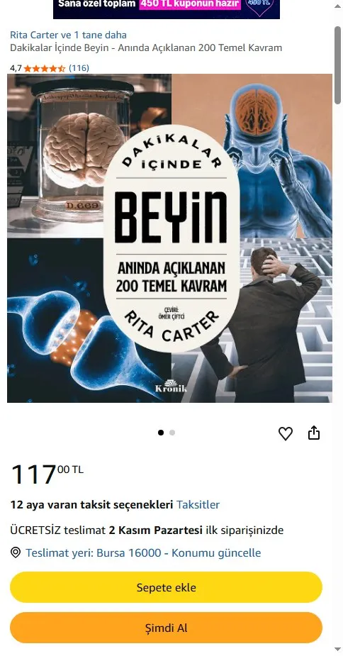 Dakikalar İçinde Beyin - Anında Açıklanan 200 Temel Kavram