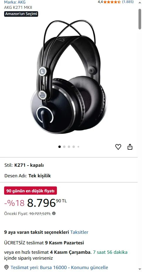 AKG K271 MKII