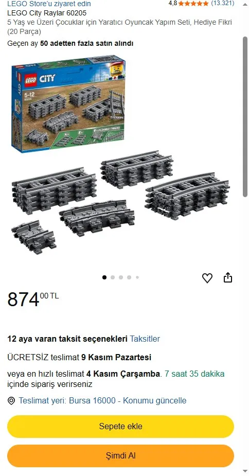 LEGO City Raylar 60205