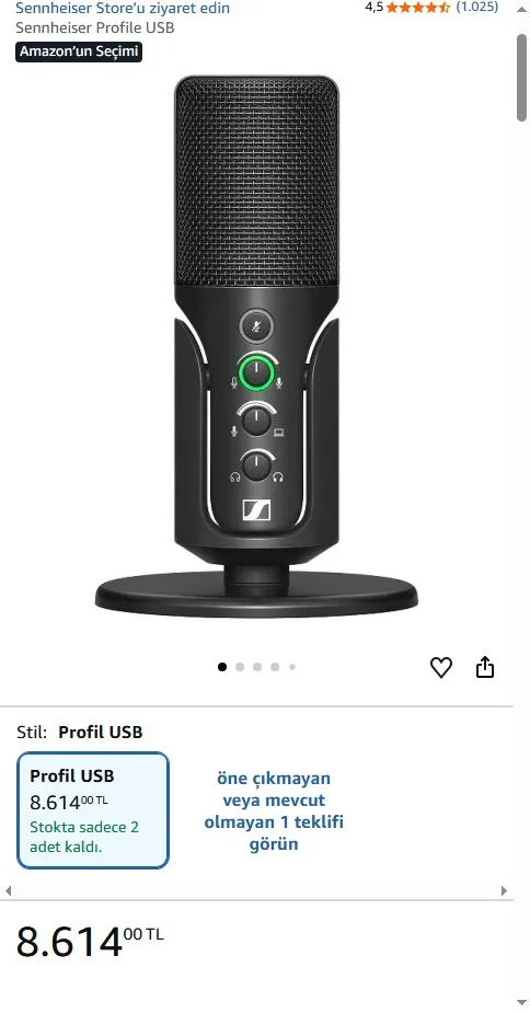 Sennheiser Profile USB