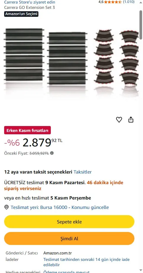 Carrera GO Extension Set 3