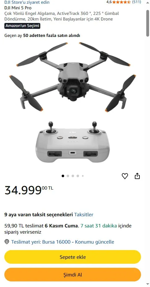 DJI Mini 5 Pro