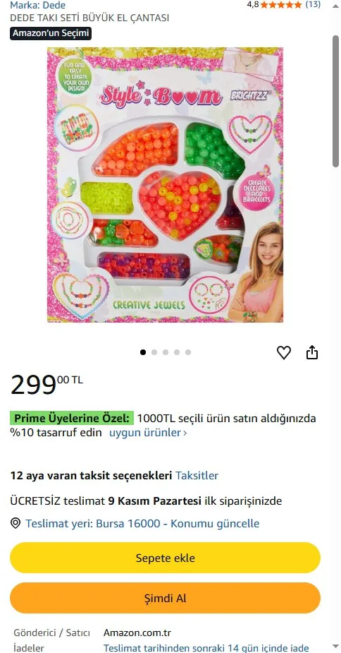 DEDE TAKI SETİ BÜYÜK EL ÇANTASI